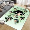 Powerpuff Girls Buttercup Cooler Teppich, Powerpuff Girls Fan Gemütlicher Teppich, Perfektes Geschenk.chl
