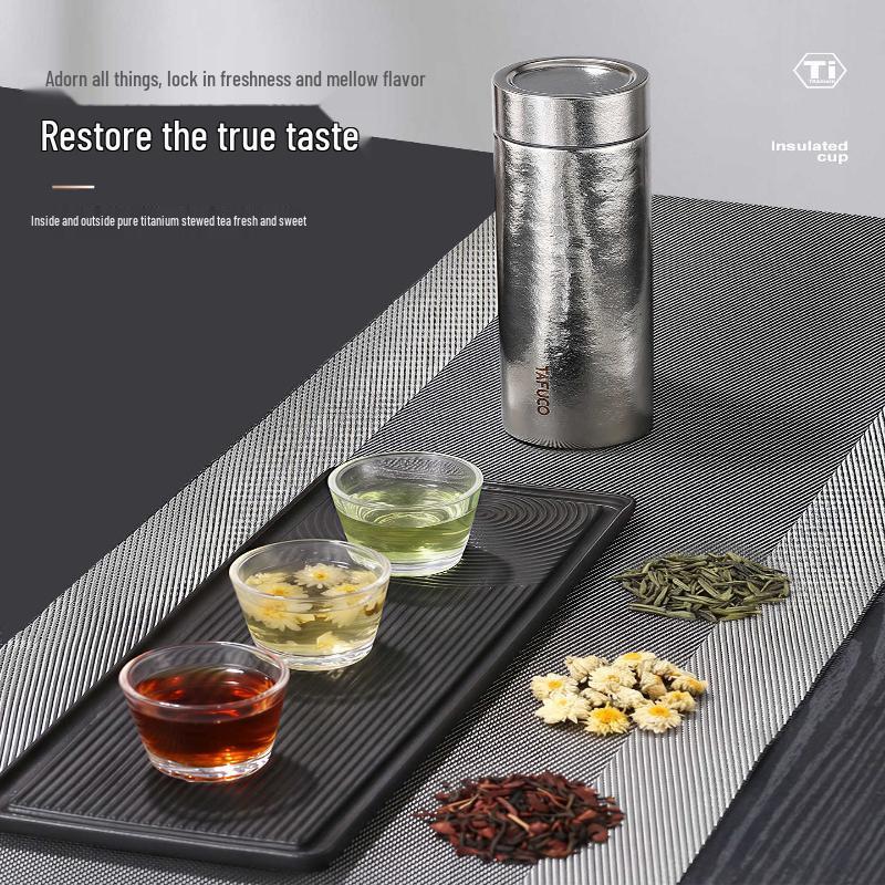 TAFUCO Titanium Vacuum Insulated Travel Mug