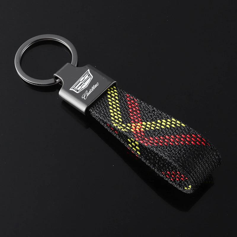 For Cadillac ATS BLS CT4 CT5 CTS ESCALADE SRX STS XT4 XT5 XT6 XTS 2025 New Car Keychain Alloy Man Fashion Key Ring Pendant