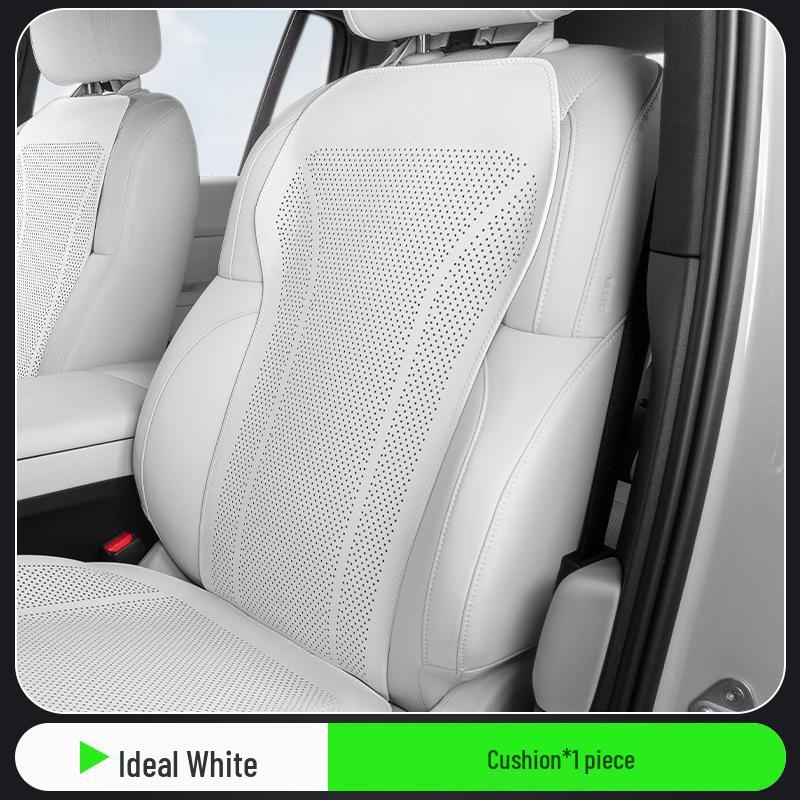 Universal Perforated Breathable Car Seat Cushion for Five-Seat Vehicles - Year-Round Ventilation