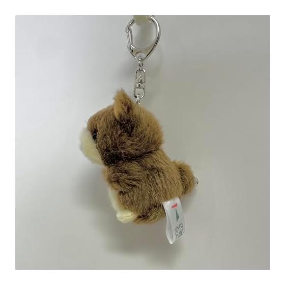 Bamboo Shoot Mini Mini Kids Keychain Bear Brown Plush 48545