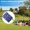 Camping Folding Mat Extra Soft Waterproof Compact Size Exquisite Pattern Collapsible Polyester Moisture-proof Cushion Hiking Picnic Seat Mat