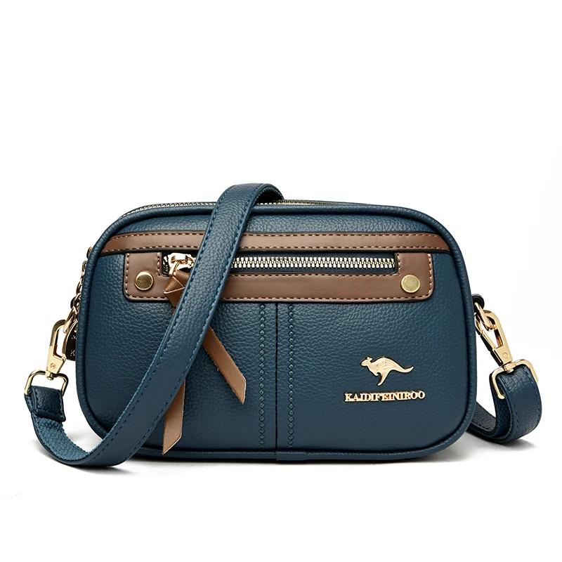 

Высококачественная повседневная женская сумка через плечо из искусственной кожи, маленькая сумка-мессенджер, модная женская легкая сумка через плечо