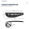 kpaxs9 2in1 Car Rearview Mirror Rain Eyebrow Reversing Small Round Mirror For Alfa Romeo 159 Giulietta Giulia 147 Mito 156 166 Stelvio