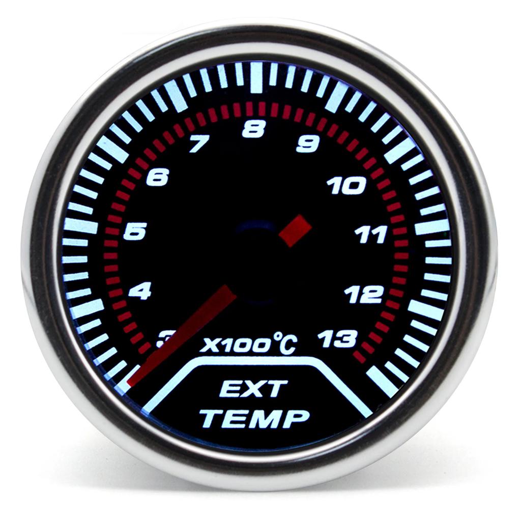 52mm Digital Car Turbo Boost Oil Temp Water Temp Oil Press Gauge Voltage RPM Meter Air Fuel Ratio EGT Meter For 12V Car
