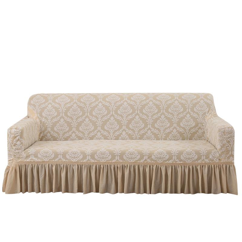 Knitted Jacquard Decorative Dustproof Sofa Cover Cover