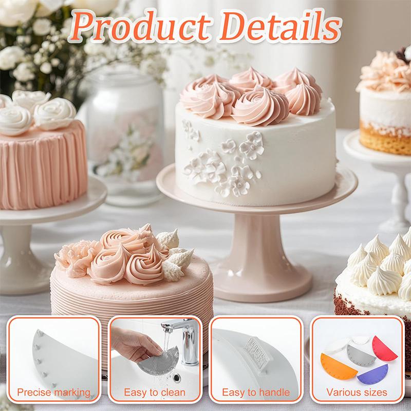 Multi Size Cake Baking Tool Piping Guide Reusable Cake Decor Tool Piping Process Durable Plastic Baking Accessories