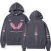 Shadowsinger Nachtgericht Kapuzenpullover ACOTAR Cassian Illyrisch Fledermausjungen Velaris Sweatshirt Herren Damen Freizeit Fleece Herbst/Winter Kapuzenpullover