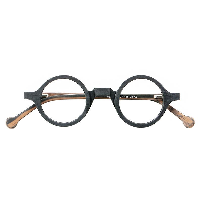 Retro Acetate glasses Myopia Hyperopia Prescription Round Eyeglass Frames Customizable Prescription Small Face Designer frame