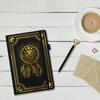 A5 Tarot-Themed Horizontal Lined Notebook with Customizable Logo