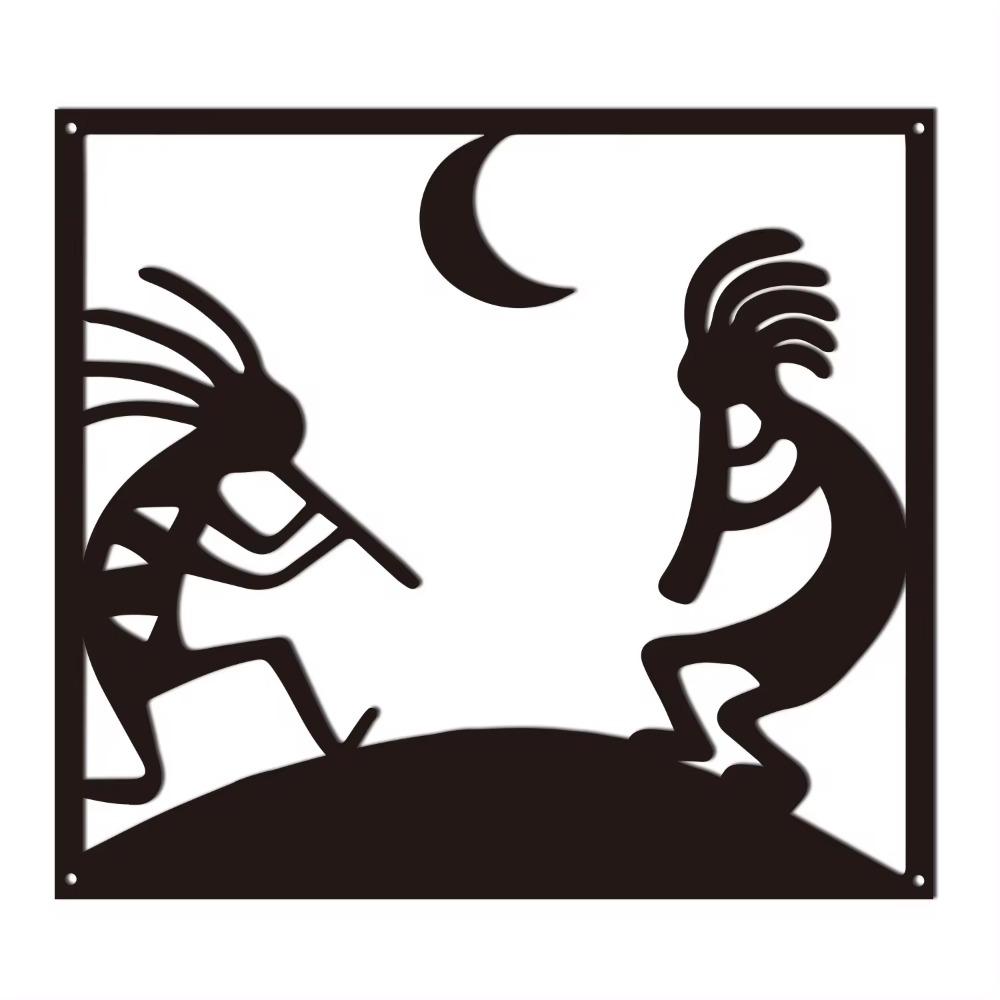 1 Stück Wanddekoration aus Metall, modernes Design für Jungen- und Mädchenzimmer, ideal für das Wohnzimmer im Kindergarten und die Lobby, stilvolle Schlafzimmerdekoration