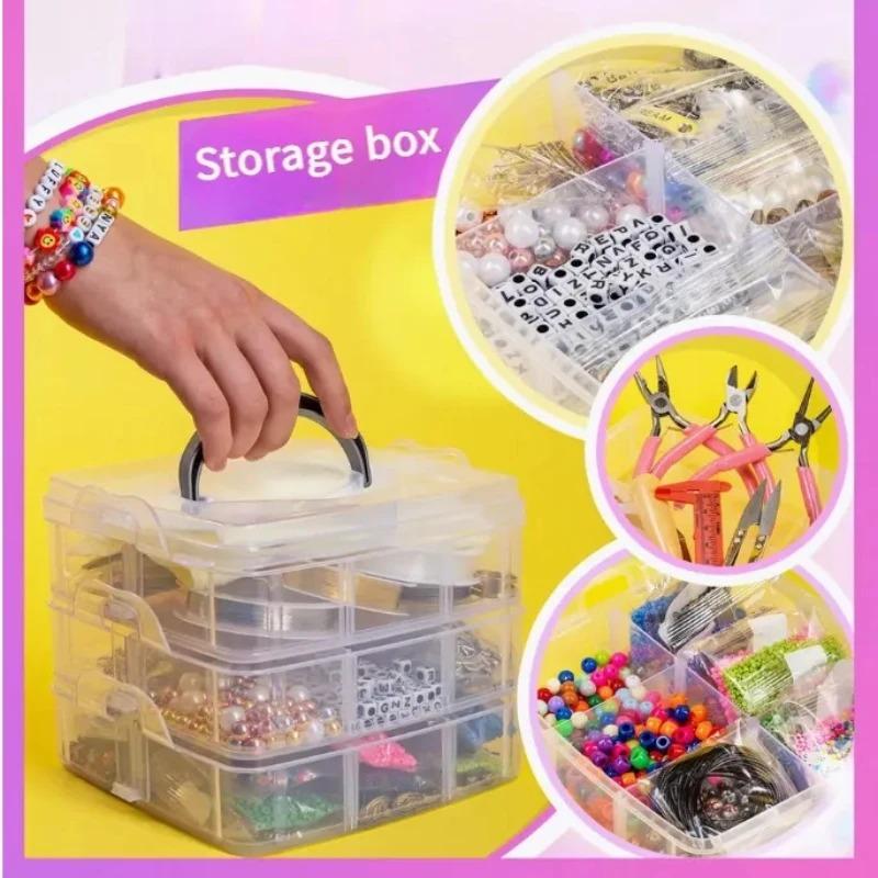 18-grids Jewelry Box for Earrings and Girls' Accessories - A Must-Have Organizing Solution for Jewelry and Accessories Storage