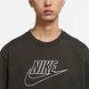 Nike Logo Print Casual Crew Neck Short Sleeve T-Shirt Men Tops Sequoia-Green DR7826-355