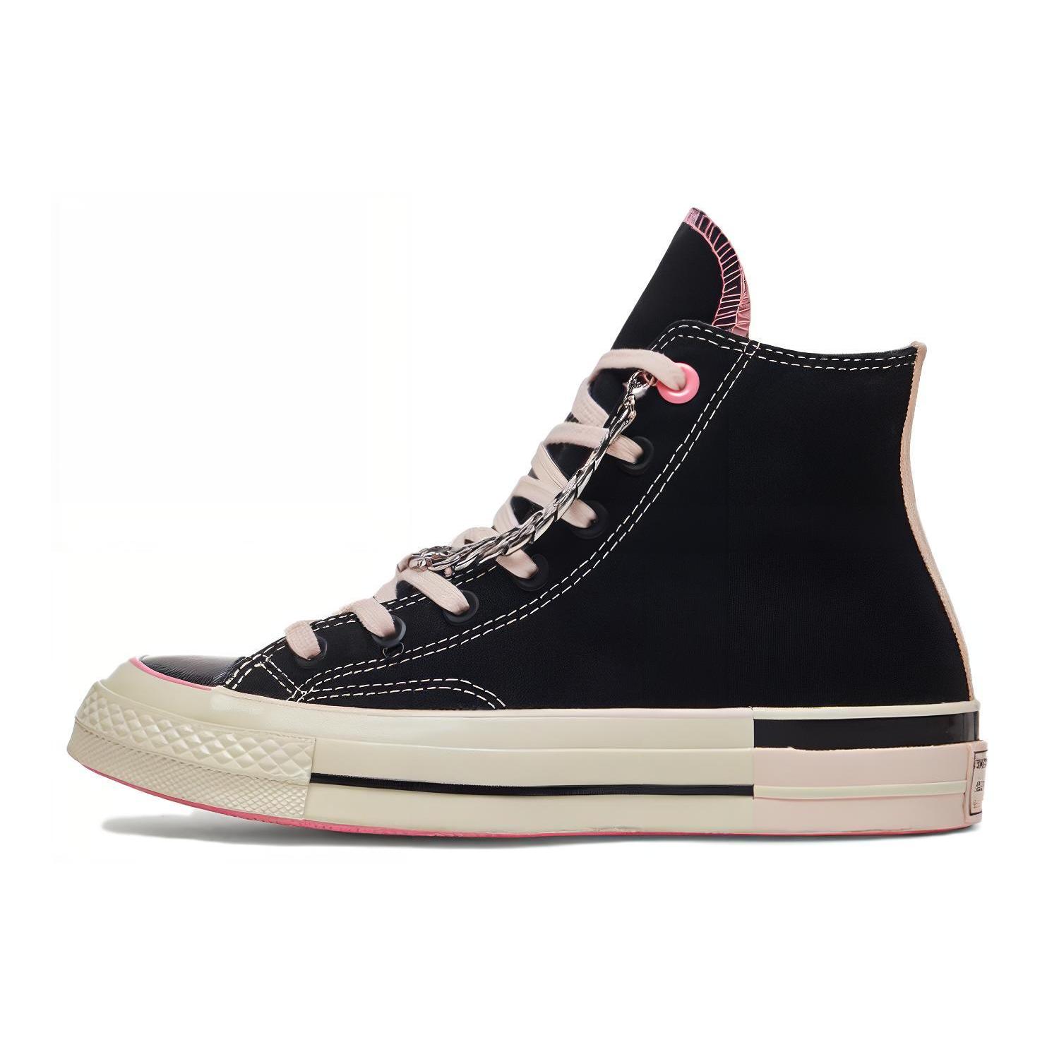 

Converse 1970s High-Top Canvas Shoes Women s Black Pink 41.5