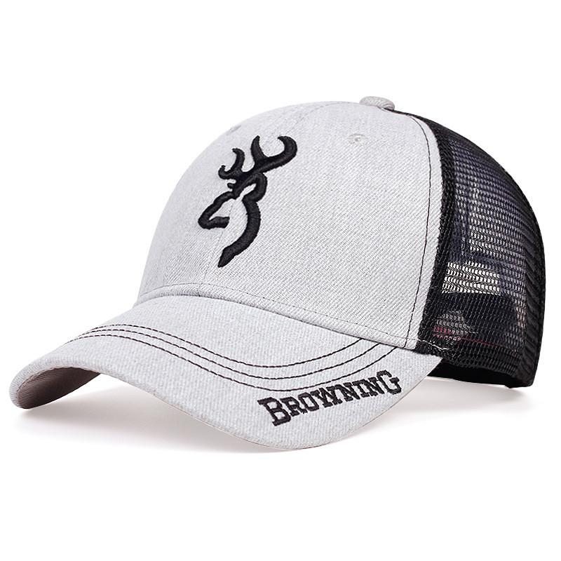 Cotton Baseball Cap With Embroidery For Adults Summer Sun Protection