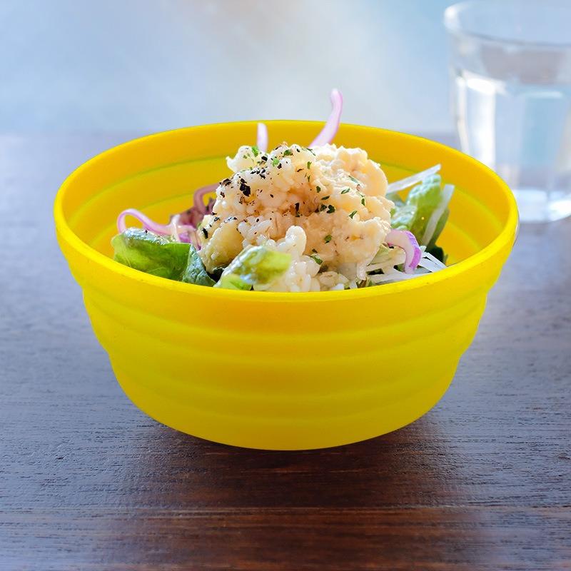 Portable Travel Silicone Bowl: High Temperature Resistant Internet Celebrity Picnic Supplies for Camping Lunch Box 517 Reviews