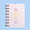 12 Pcs Little Flower Rollover Coil Book Student Mini Portable Loose-leaf Notebook Notepad A7 Pocket Book