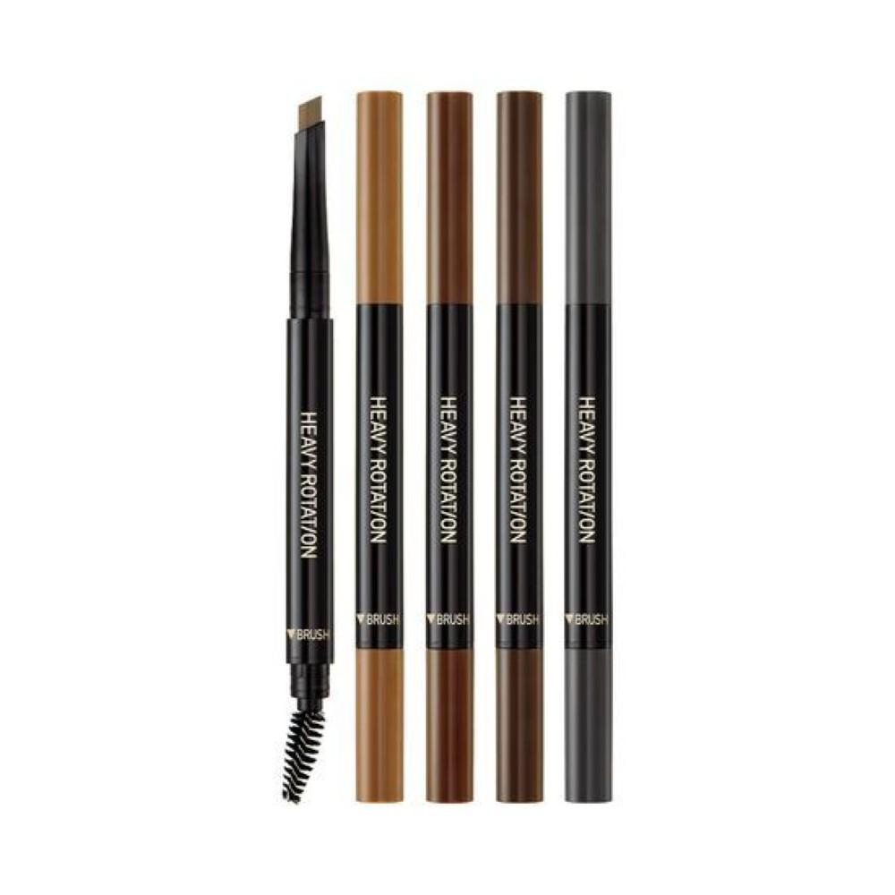 Kiss Me Heavy Rotation Hard Edge Eyebrow Pencil (1+1 Limited Offer)