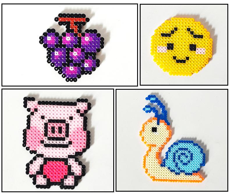Pinpin Doudou 72-Color Soft Beads Set: Educational DIY Puzzle Toy for Children