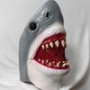 Megalodon Haai Masker Hoofddeksel Halloween Horror Grote Witte Haai Masker Maskerade Feest Attributen