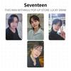 Seventeen THIS MAN WITHMUU POP-UP STORE LUCKY DRAW Official Photocard