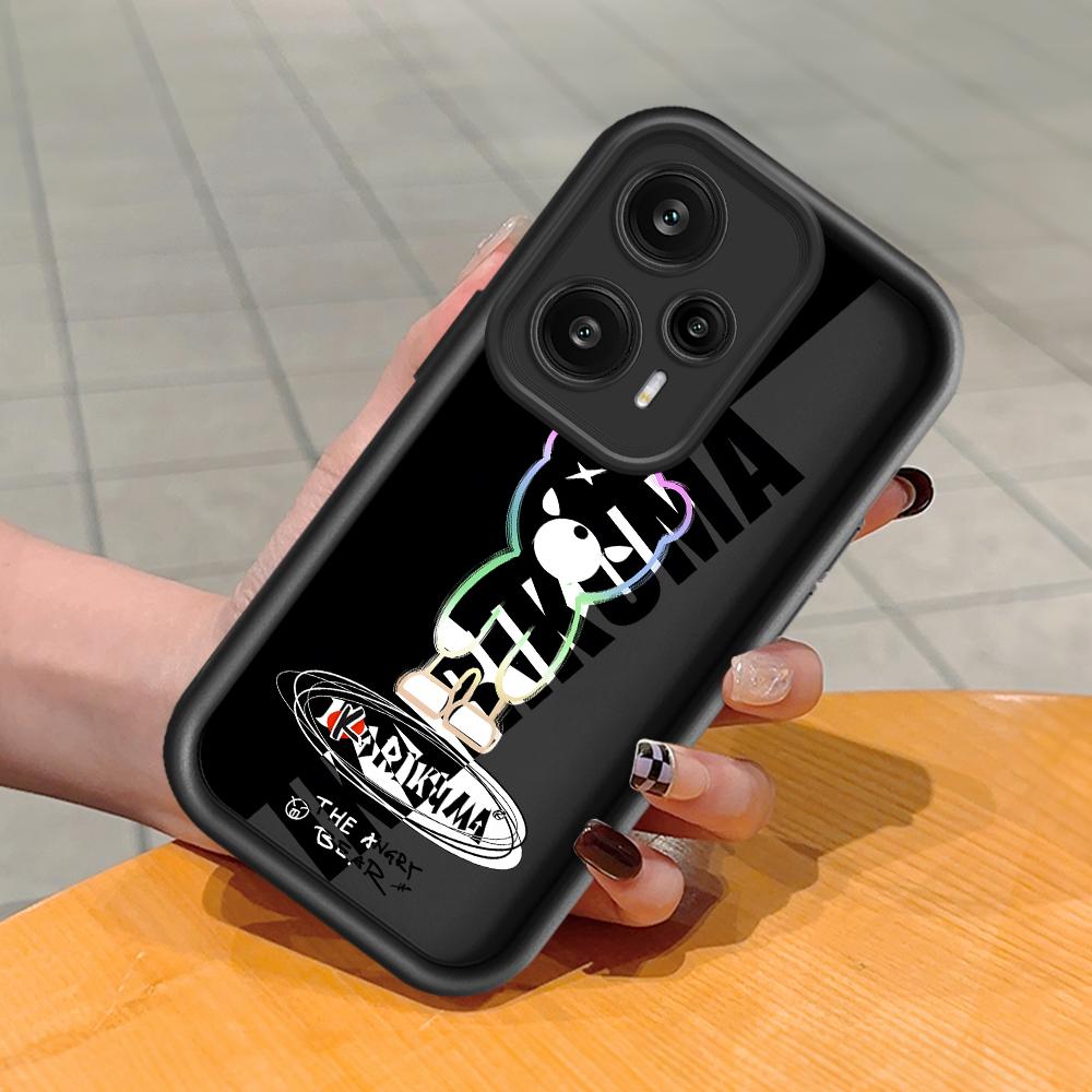 

Мягкий силиконовый квадратный чехол с рисунком лестницы для телефона, полное покрытие, противоударный защитный резиновый чехол для камеры для Xiaomi Redmi Xiaomi Poco X6 Pro чёрный