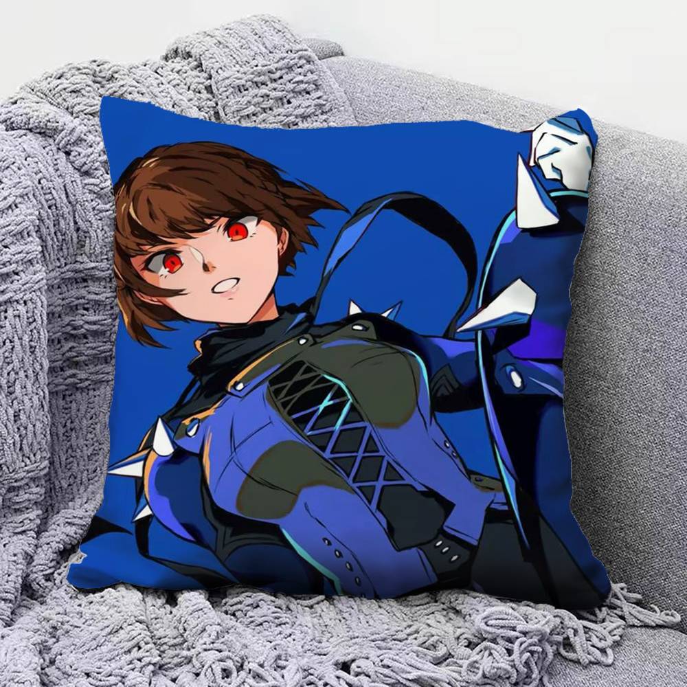 Persona P Futaba Sakura Joker Pillow Covers Home Sofa Cushion Covers and Aecorative Custom