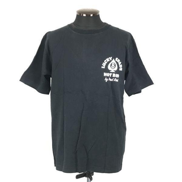

Paul Reed Fireball Thirteen Vintage Short Sleeve T-Shirt Men s L Black Japan(USED)