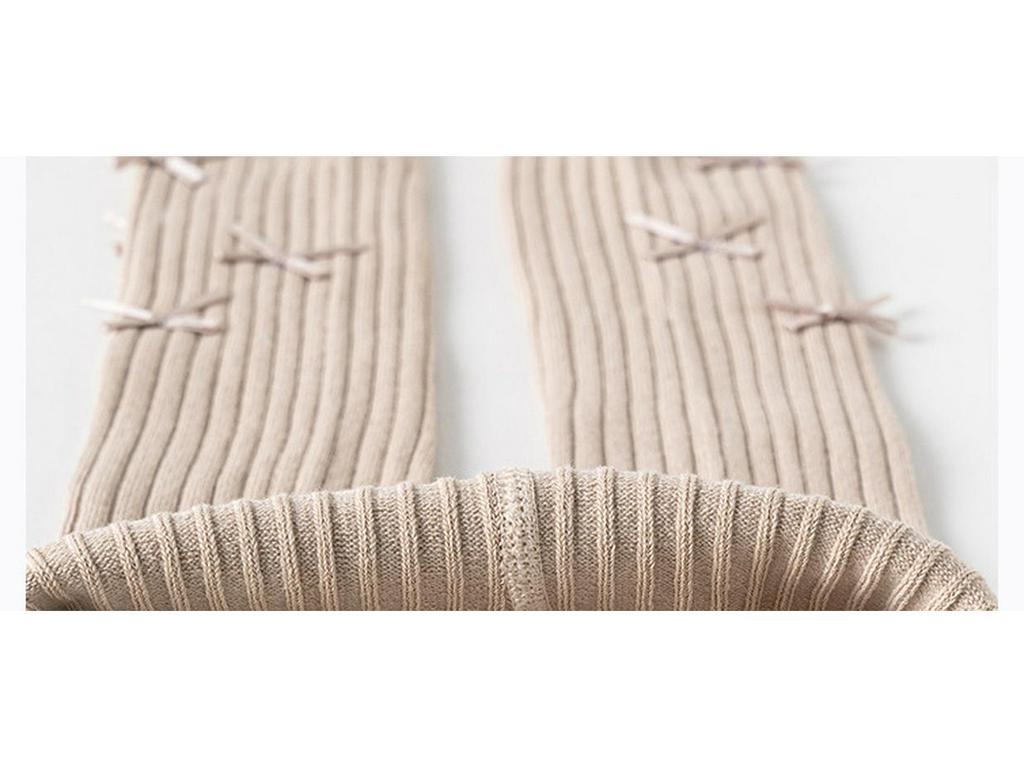 Baumwoll-Tights mit hoher Elastizität für Mädchen - Frühjahrs- & Herbst-Leggings für Säuglinge, Kleinkinder & Kinder