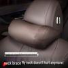 Kashidon Headrest & Lumbar Support Pillow for Maybach S-Class Mercedes Car Seat