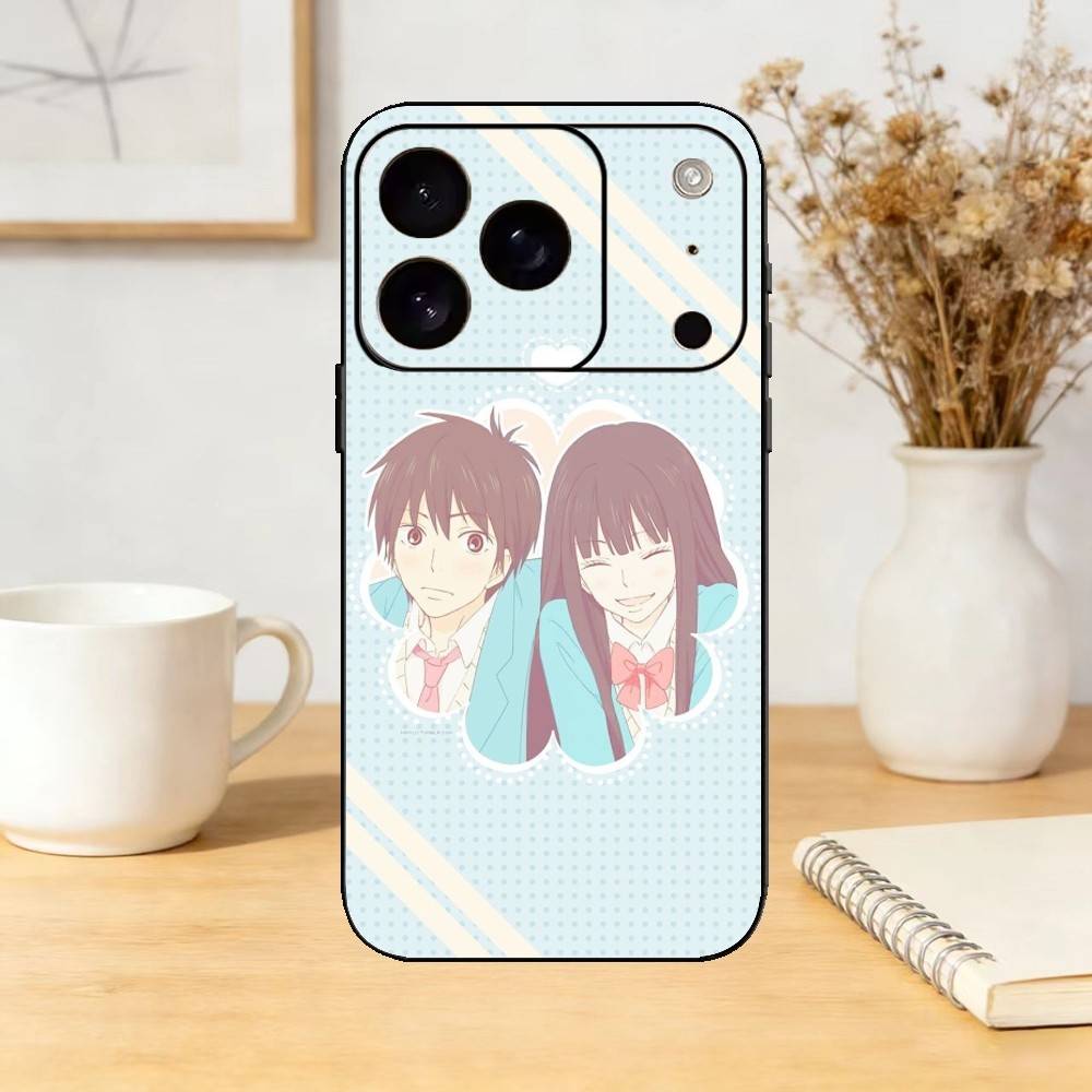 K-Kimi ni Todoke S-Sawako Phone Case Silicone black Soft For IPhone 17,16,15,14,13,12,11,SE,Plus Pro Max