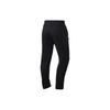 Li Ning Plain Logo Elastic Waist Straight Leg Sports Pants Men Bottoms Black AKLRB63-1