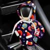 Shift Knob Cover Christmas Small Gear Shift Knob Cover Funny Protector For Holiday Birthday Travel Driving Winter Road Trips SUV