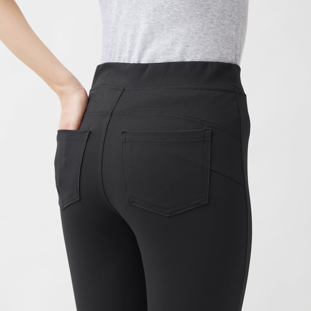 Gunze TZT693 Tuche Skinny Light Tech Stretch Compression Sand Beige Women's Leggings,