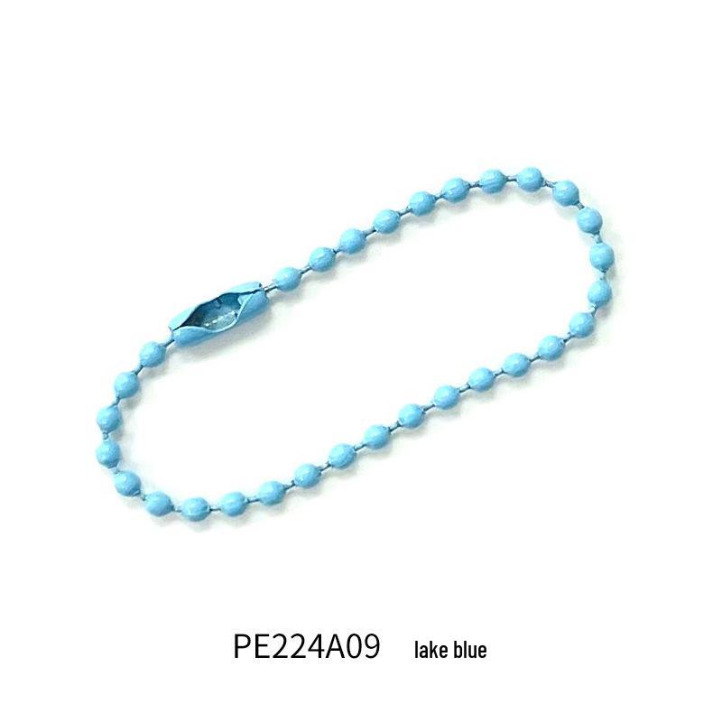 

Красочная эмалевая шариковая цепочка, кулон-кукла для DIY украшений 12 cm