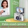 LK-027 Mini Retro Thumb Camera 1.47 Inch Flip Screen Digital Camera HD Video Recording CCD
