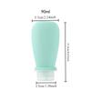 Portable Silicone Travel Bottle Cosmetic Storage Refill Lotion Bottle Anti-leakage Shampoo Container Woven Tube Empty Bottle