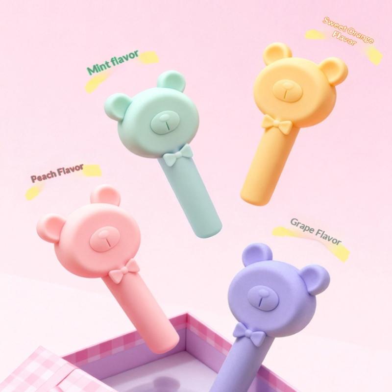 Bear Shape Aligner Chewies Silicone Teeth Stick Bite Teeth Chew Aligners Invisible Braces Aligners Prevent Face Distortion