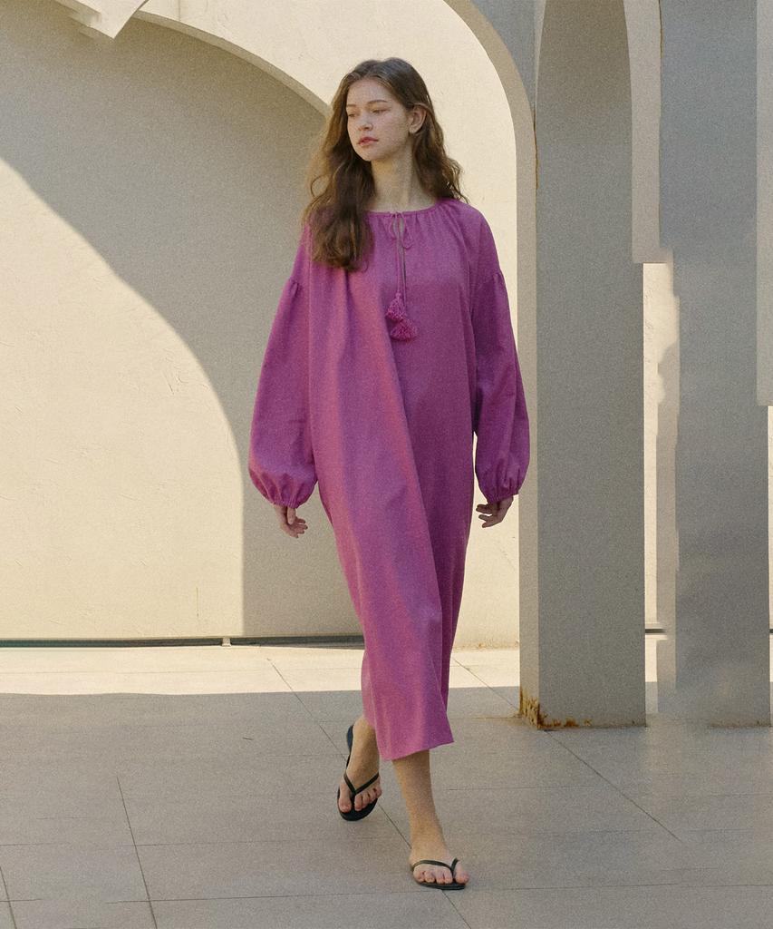 Atempo Tessel Volume Long Onepiece_Rose Purple