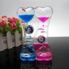 Double Heart Colorful Pinwheel Oil Drip Timer - Creative Ornament & Children's Toy