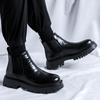 Scarpe da Uomo Mocassini Slip On Casual Business Scarpe Artigianali in Pelle a Collo Alto Primavera 2024 Classiche in Pelle Morbida Hombre Scarpe da Uomo Piatti