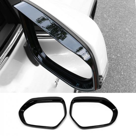 For Toyota Camry 2018-2024 Bright Black Rain Eyebrow 2pcs