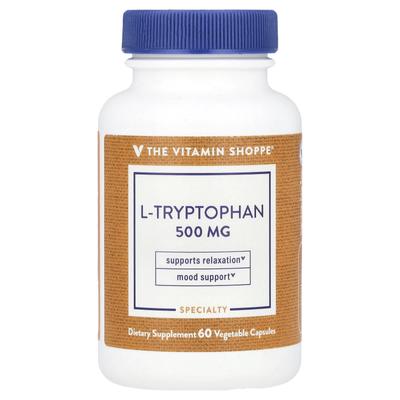 L-Tryptofan, 500 mg, 60 kapsułek warzywnych