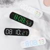 Simple Electronic Clock Creative Multi-function LED Alarm Clock Temperature Jump Seconds Display Positive Countdown Bedside Clock 6639