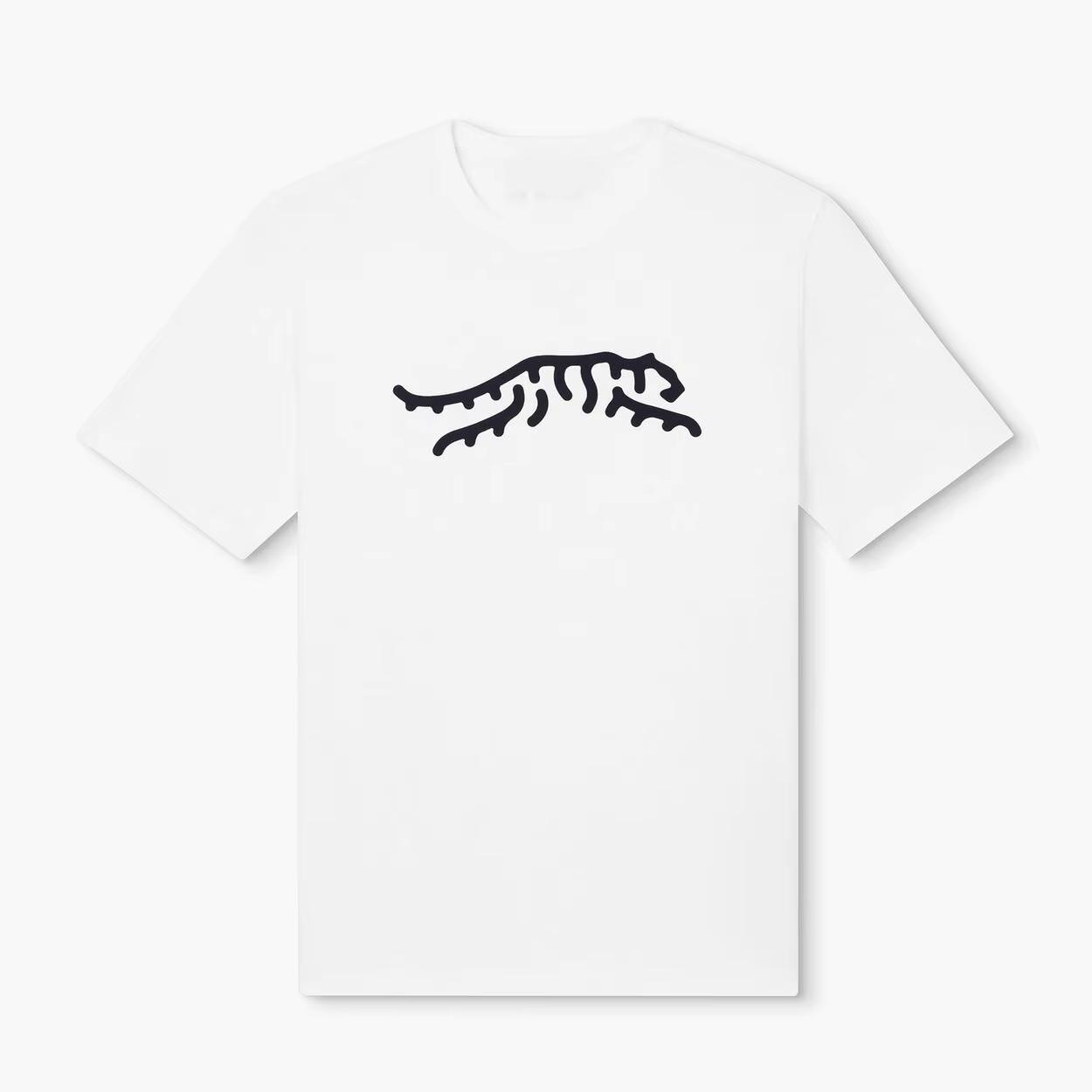 

2025 New Casual Short Sleeve T-Shir Print Cotton Regular Fit Round Neck Breathable Loose Unisex Tee Men Women Clothing Vlone 4XL