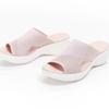 Fashion Women Slippers Elastic Shoes 2025 New Summer Women Slippers Lightweight Slip on Heeled Sandals Female Slides Women Flats Sandals