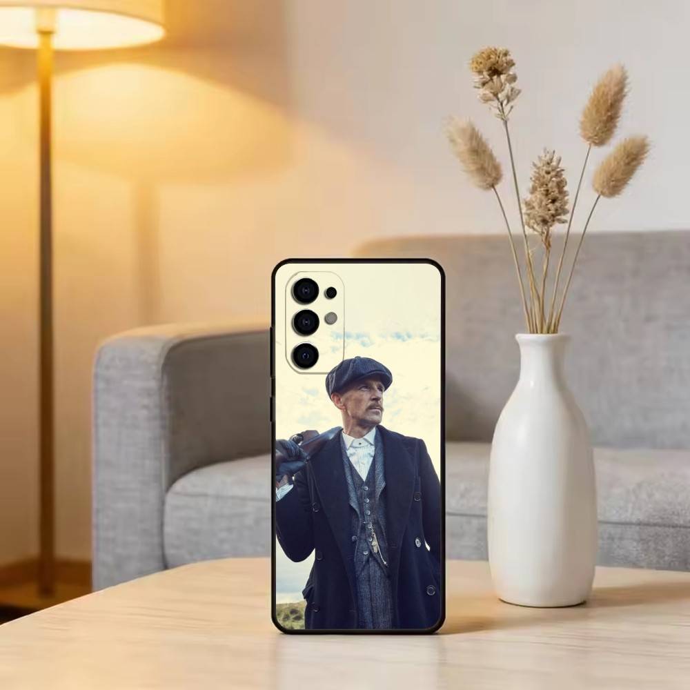 

P-B-Arthur Shelby Phone Case For Samsung S25,S24,S21,S22,S23,S30,Ultra,S20,Plus,Fe,Lite,Note,10,Black Cover Samsung S30plus5G