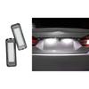 2x Car Rear LED SMD License Number Plate Light For VW GTi Golf 4 5 6 7 MK4 MK5 MK6 MK7 Passat B7 CC EOS Scirocco Beetle