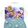 QRD Junior E5 Mini Compatible with Blue Gamepad, Pocket-sized Controller, Cute, Switch/PC/Android/IOS,