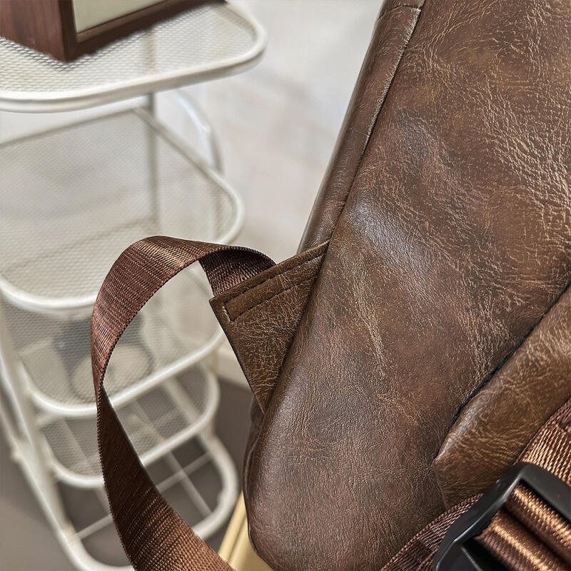 PU Backpack Large Capacity Water-repellent Business Travel Backpack